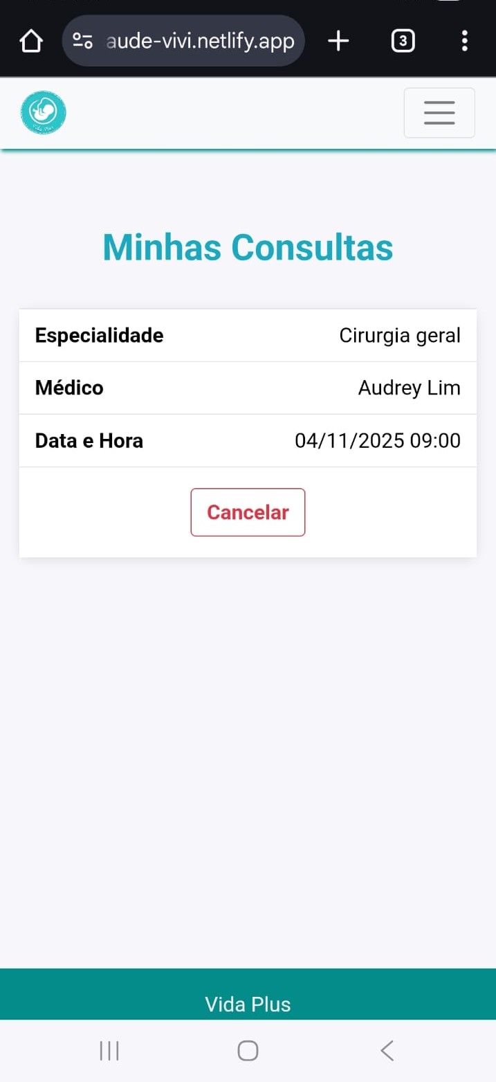 imagem lista minhas consultas mobile
